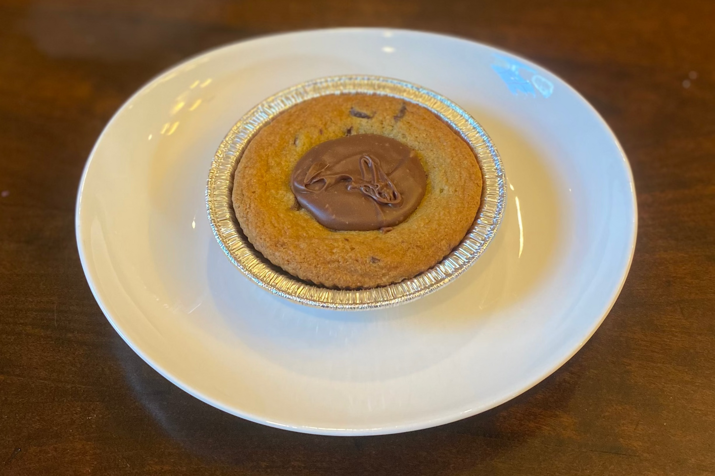Chocolate Chip Cookie Tart (Chocolate Filling)
