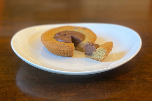 Chocolate Chip Cookie Tart (Chocolate Filling)